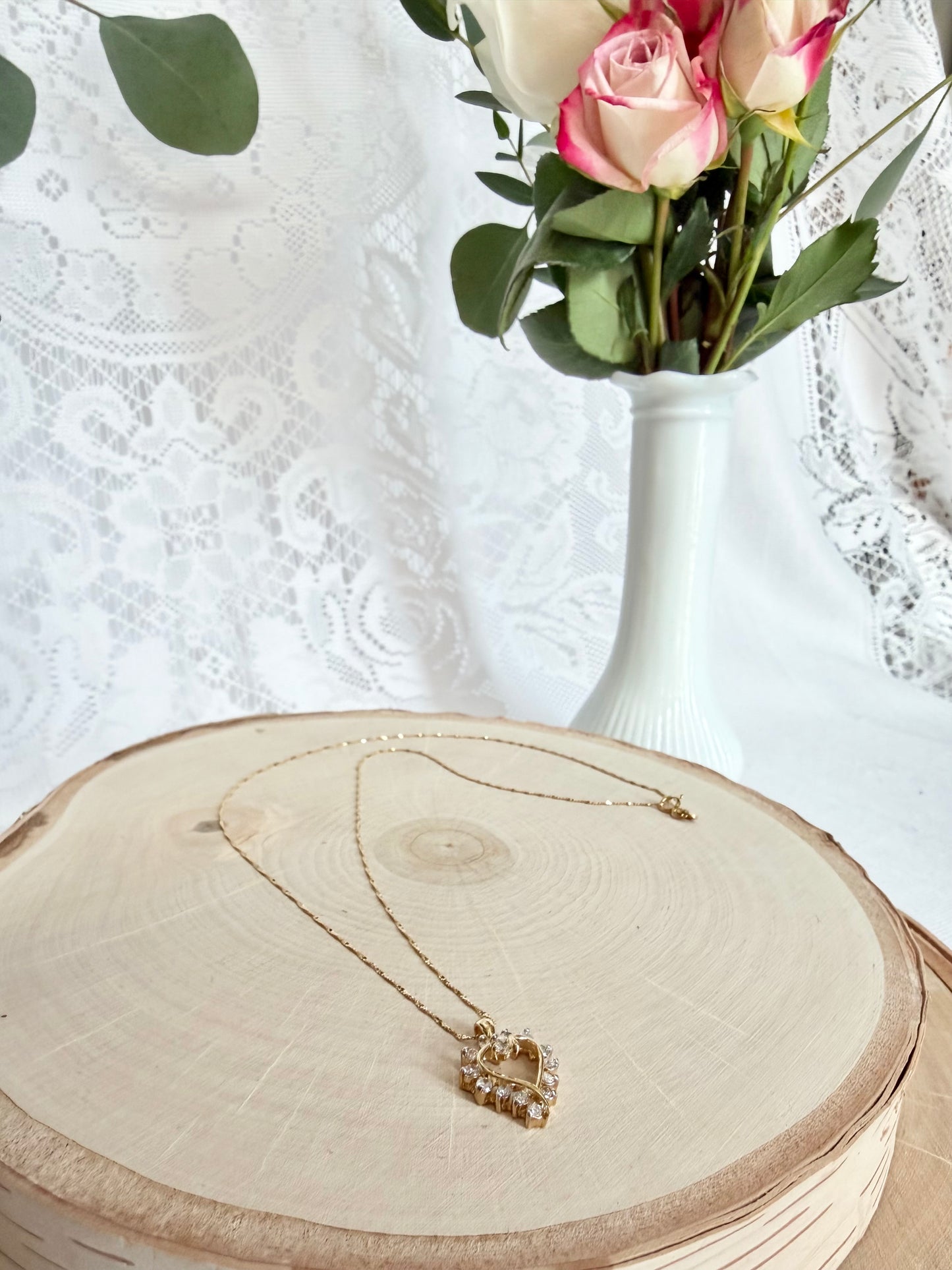 Diamond Heart Necklace