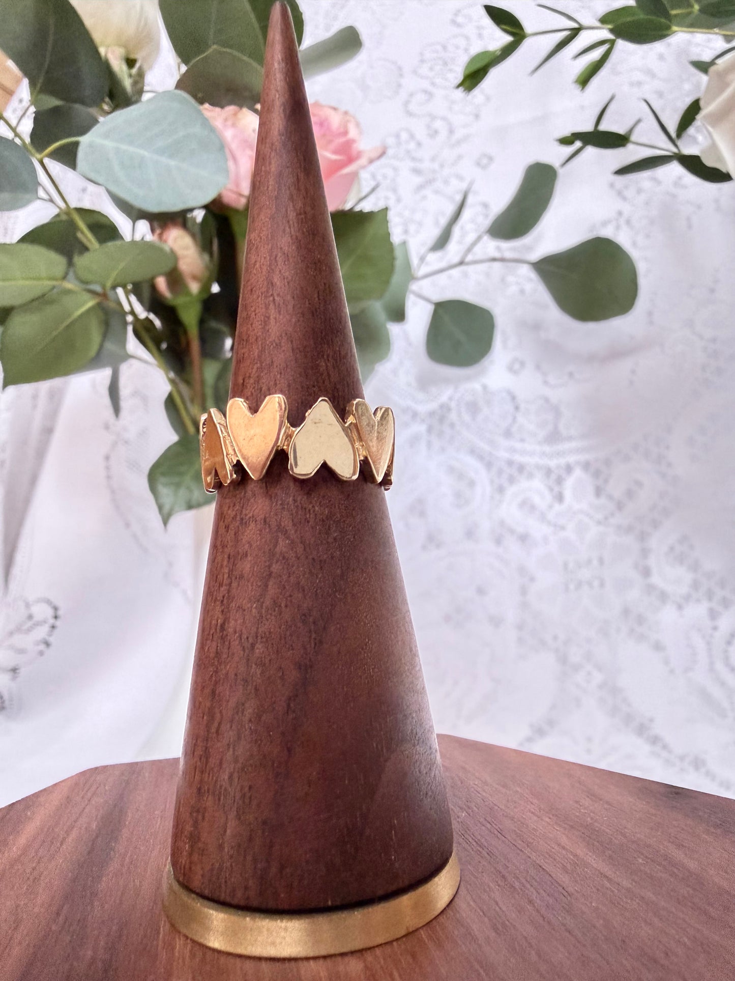 Solid Heart Band Ring