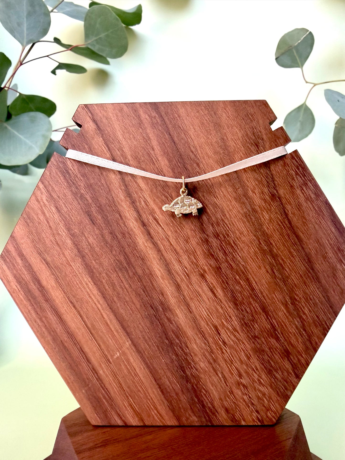 Yellow Gold Turtle Pendant