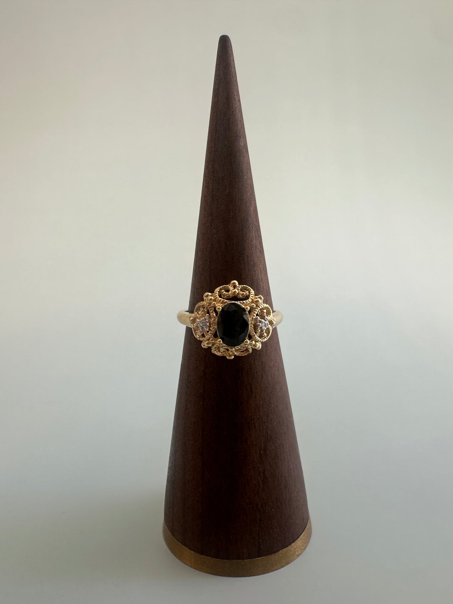Oval Cut Sapphire Ring
