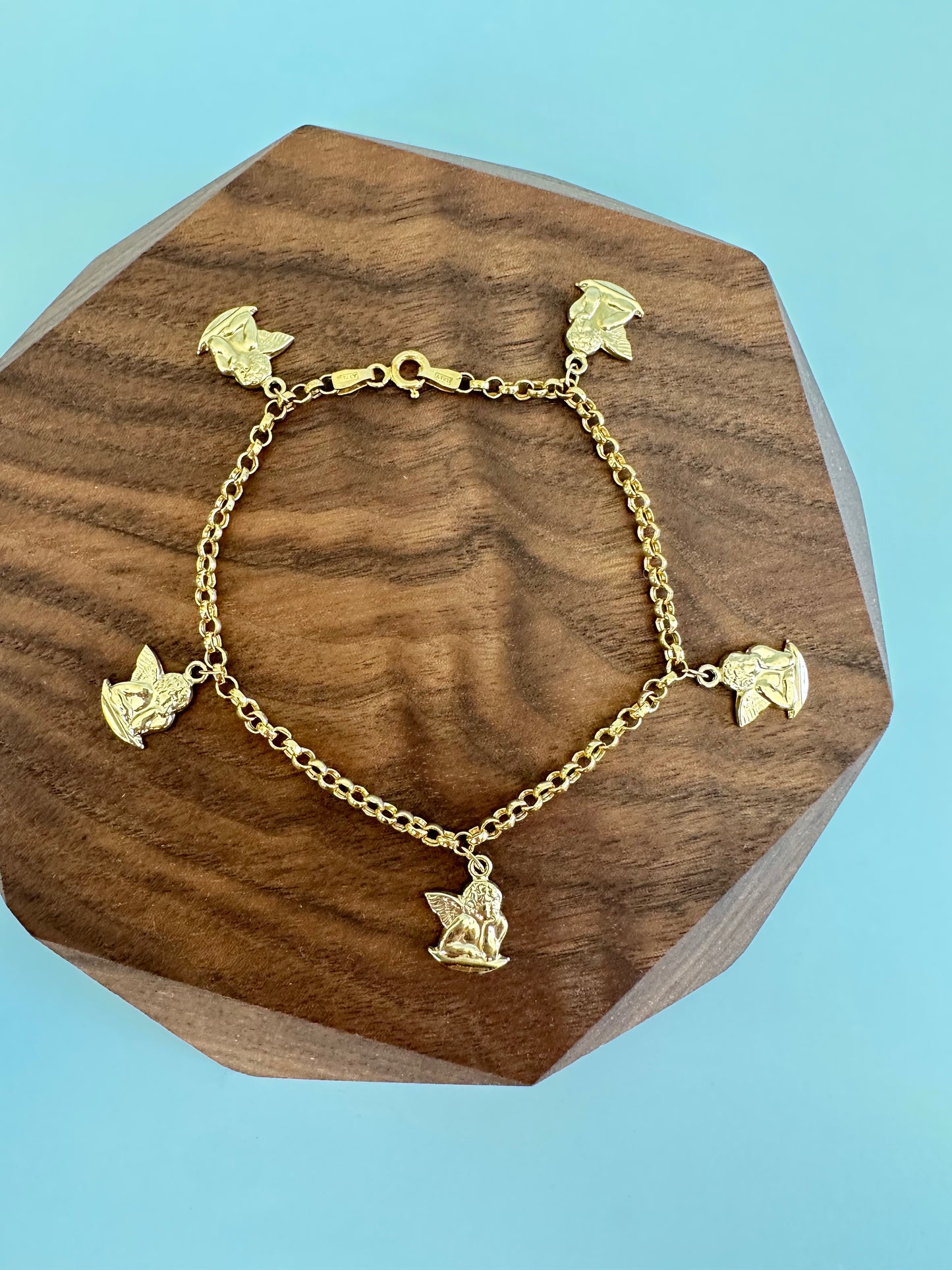Angel Charm Bracelet