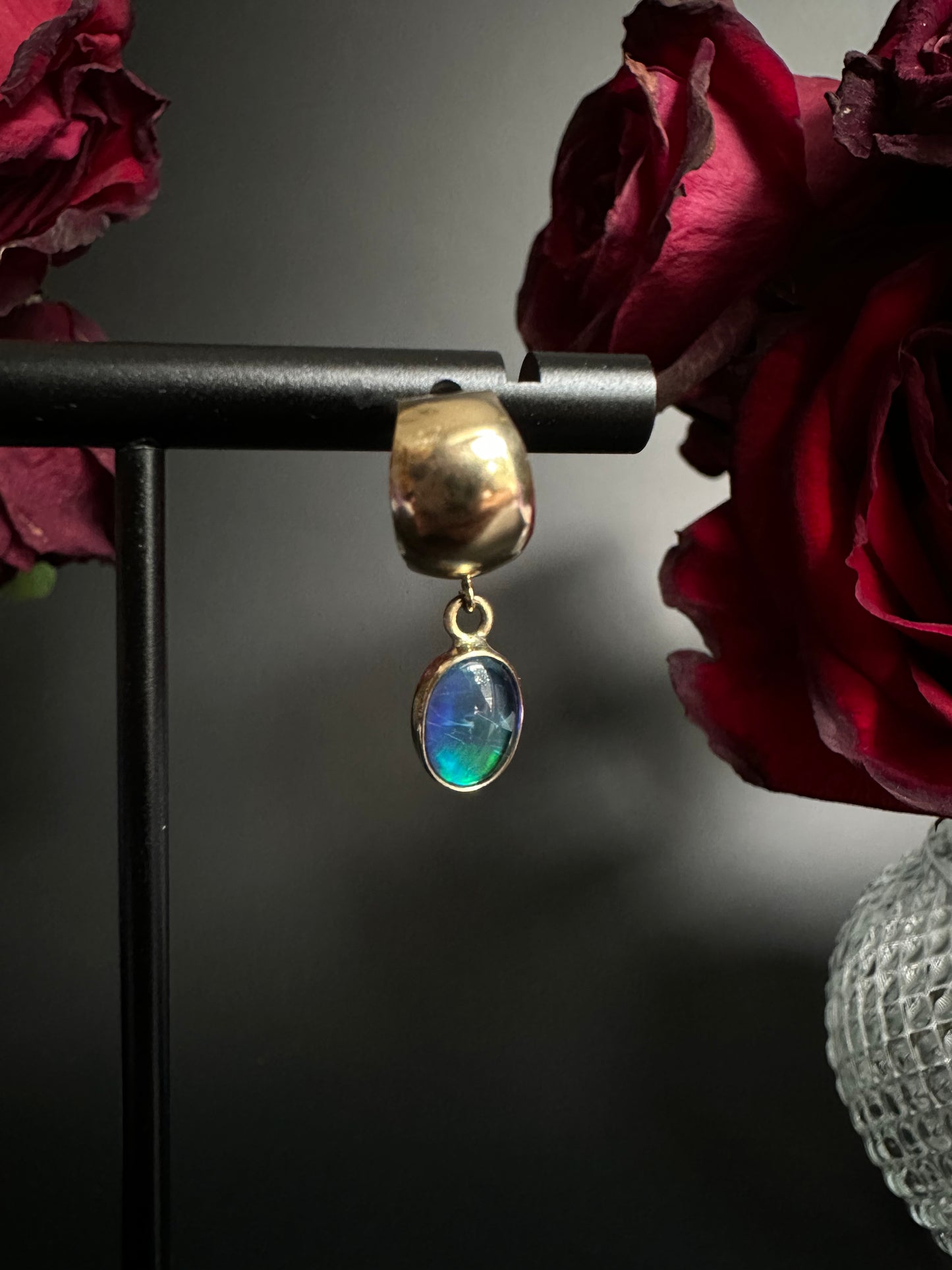 Opal Dangle Earrings