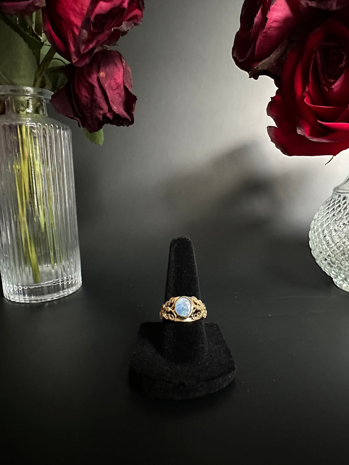 Vintage Natural Opal Ring