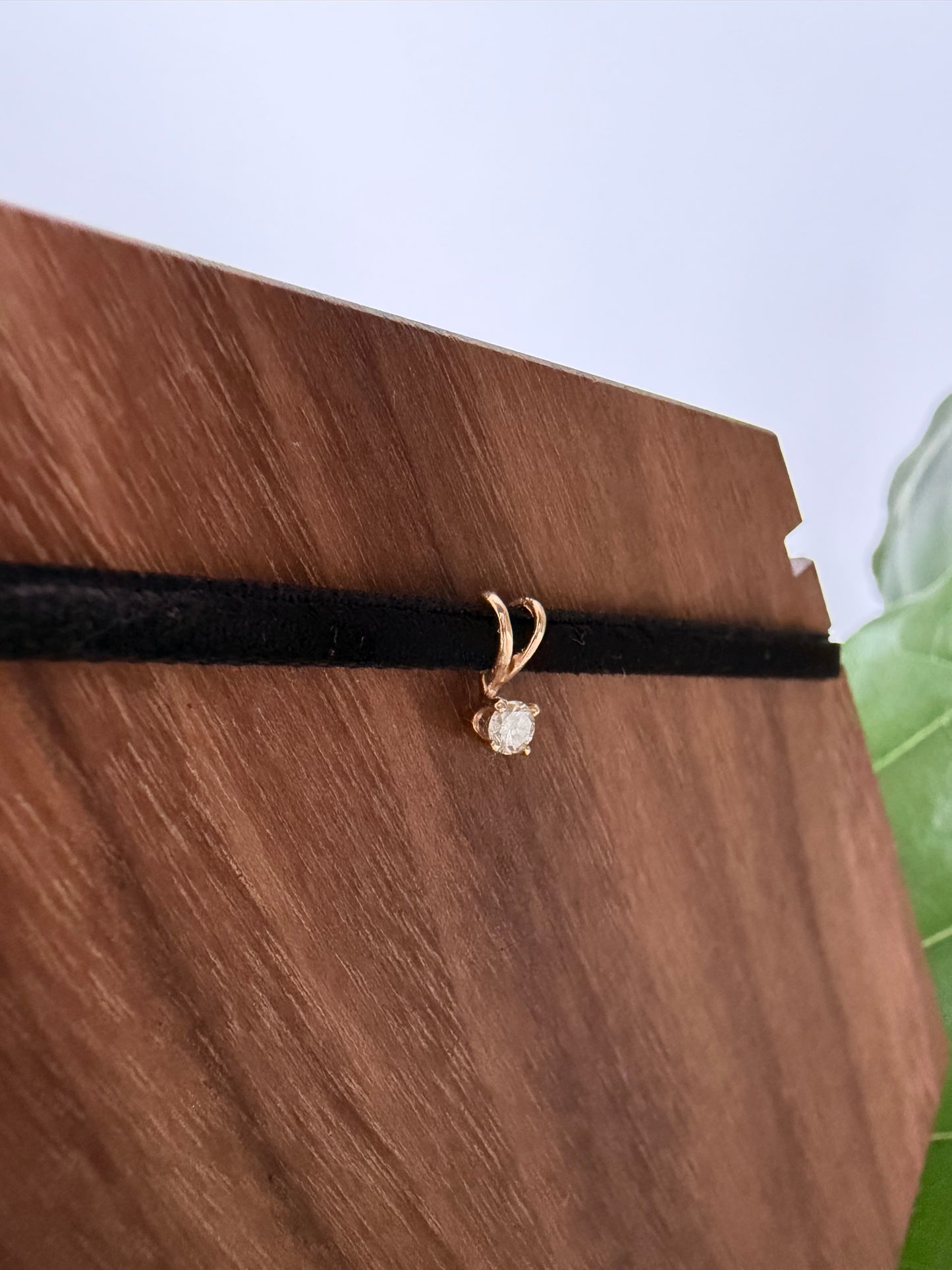 Diamond Solitaire Pendant