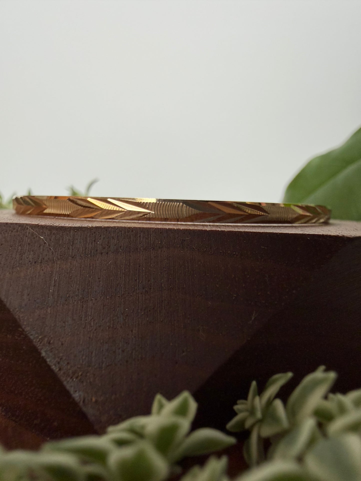 Bangle with Arrow Detailing