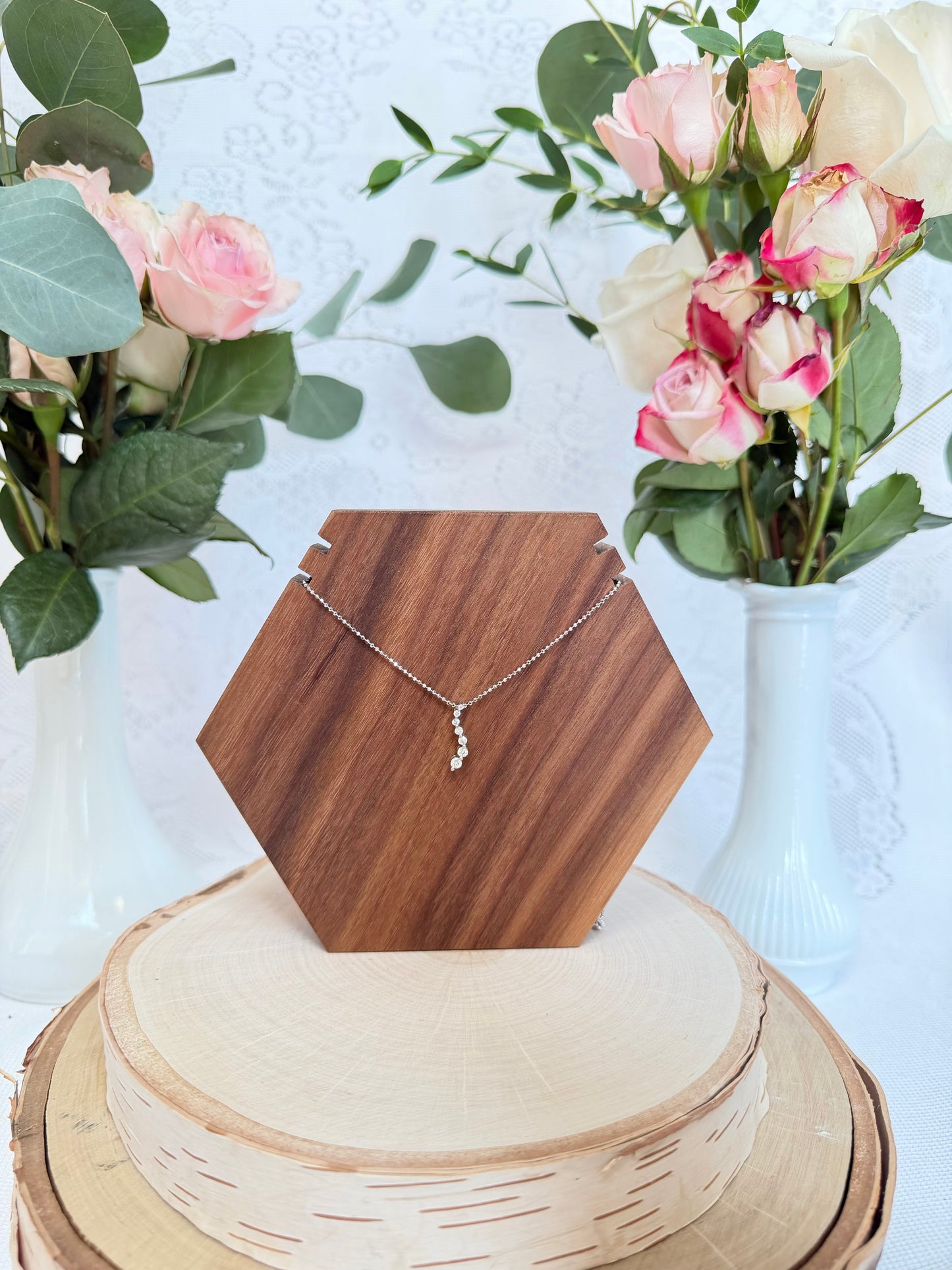 Waterfall Diamond Necklace