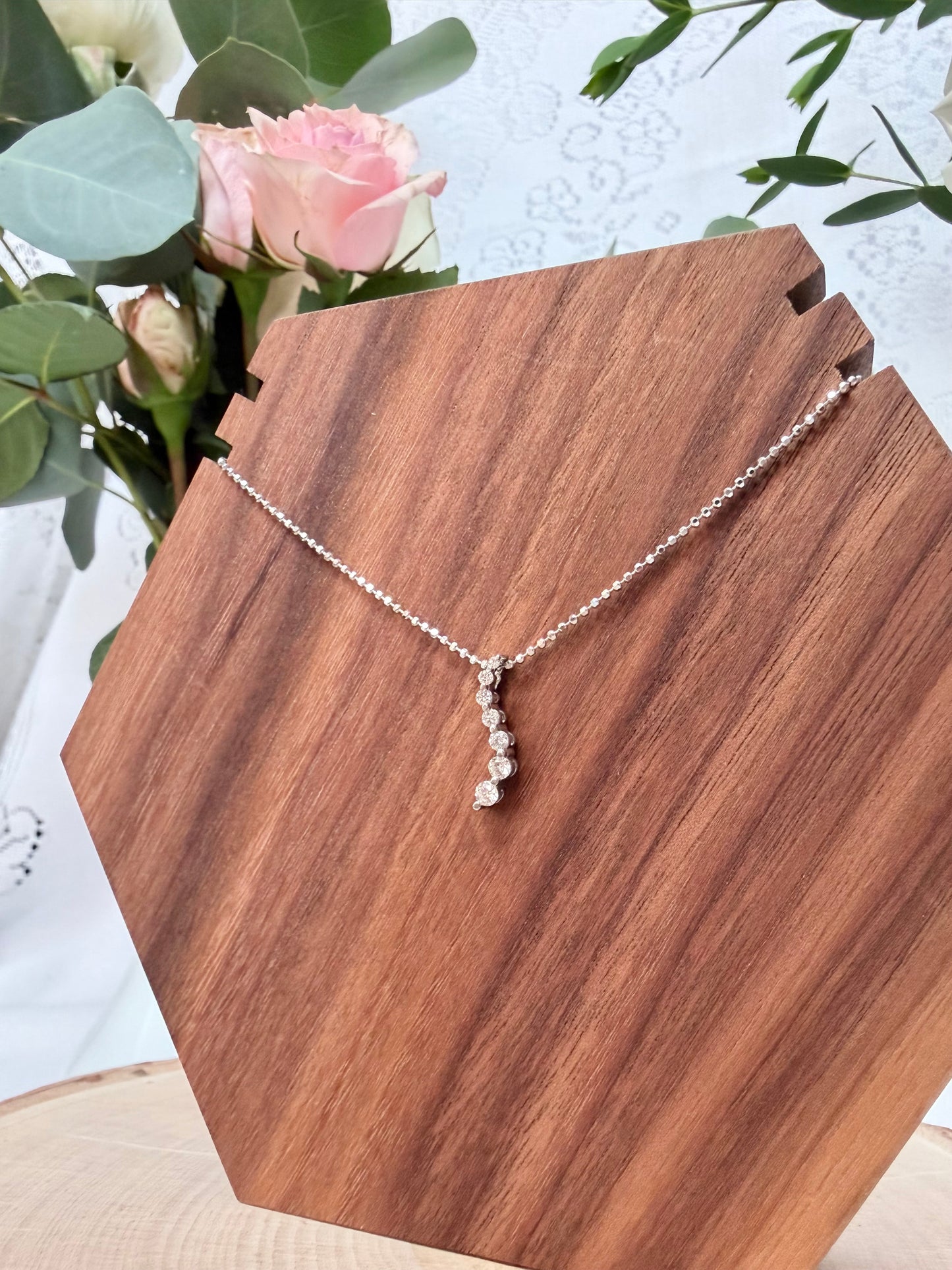 Waterfall Diamond Necklace