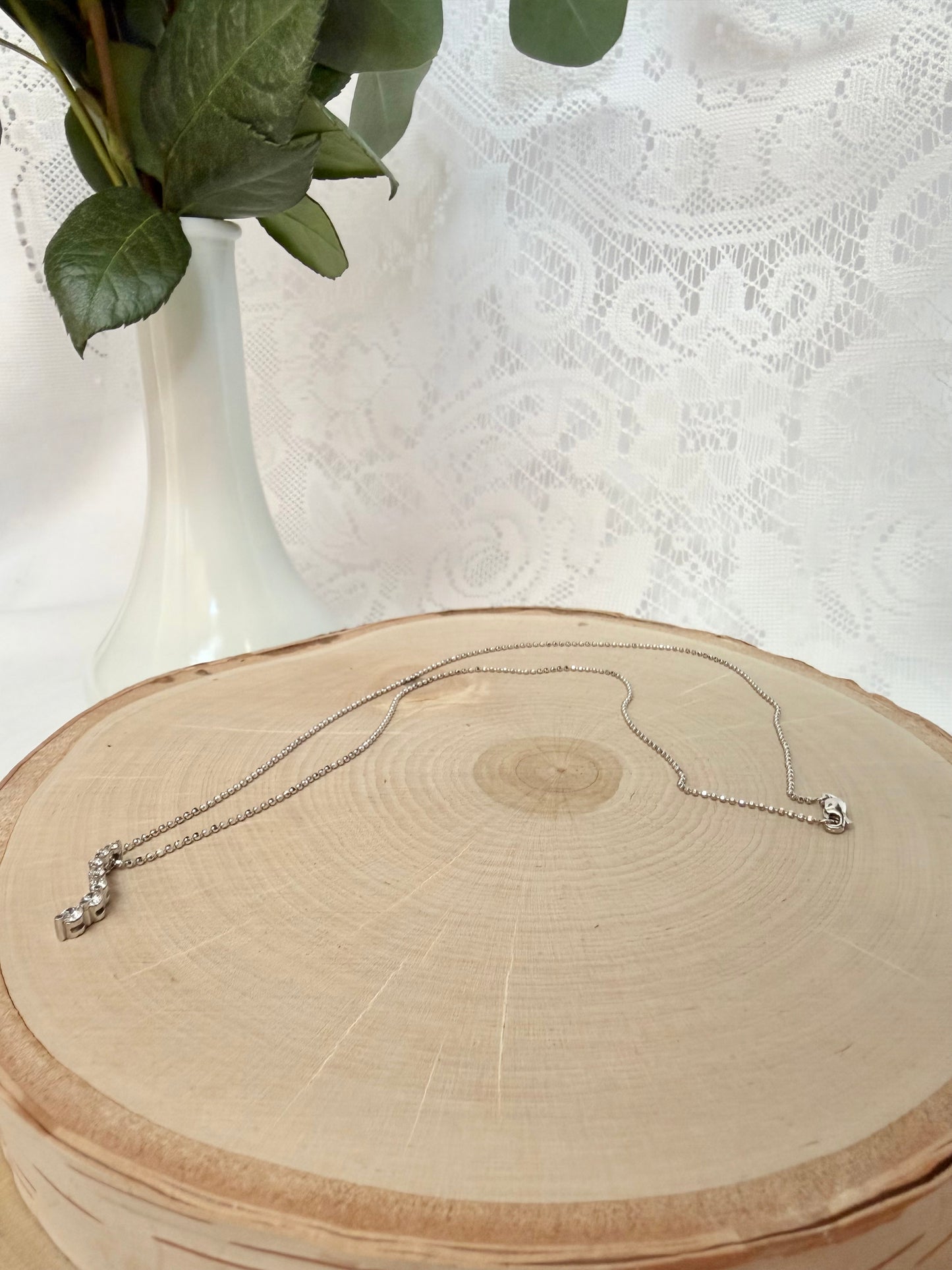 Waterfall Diamond Necklace