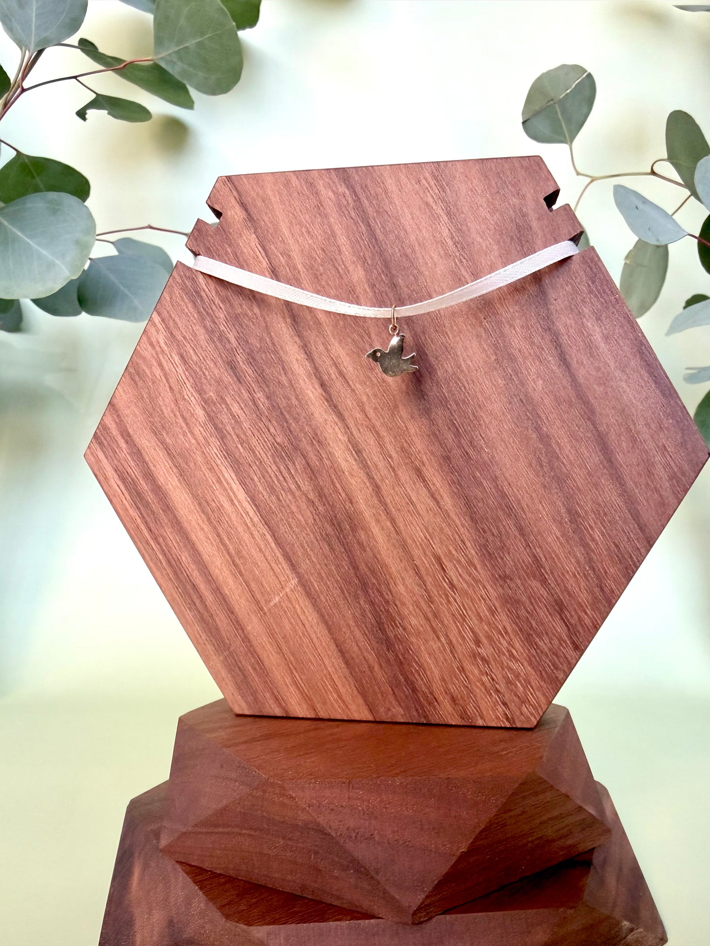 Yellow Gold Small Bird Pendant