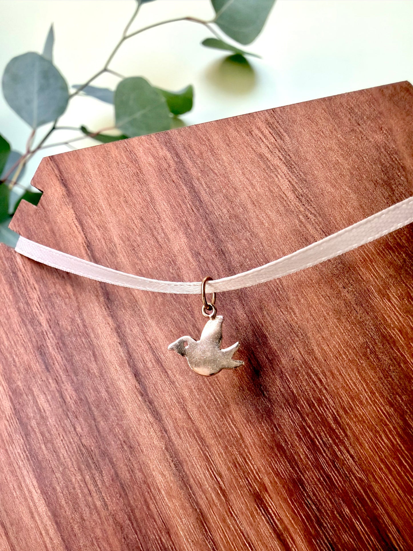 Yellow Gold Small Bird Pendant