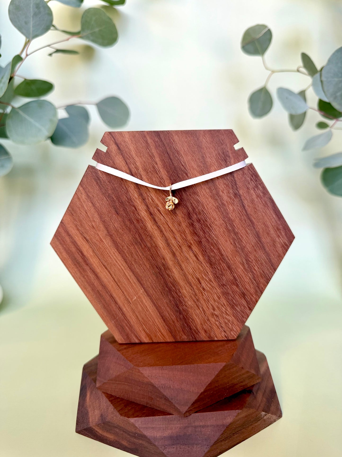 Yellow Gold Small Rose Pendant