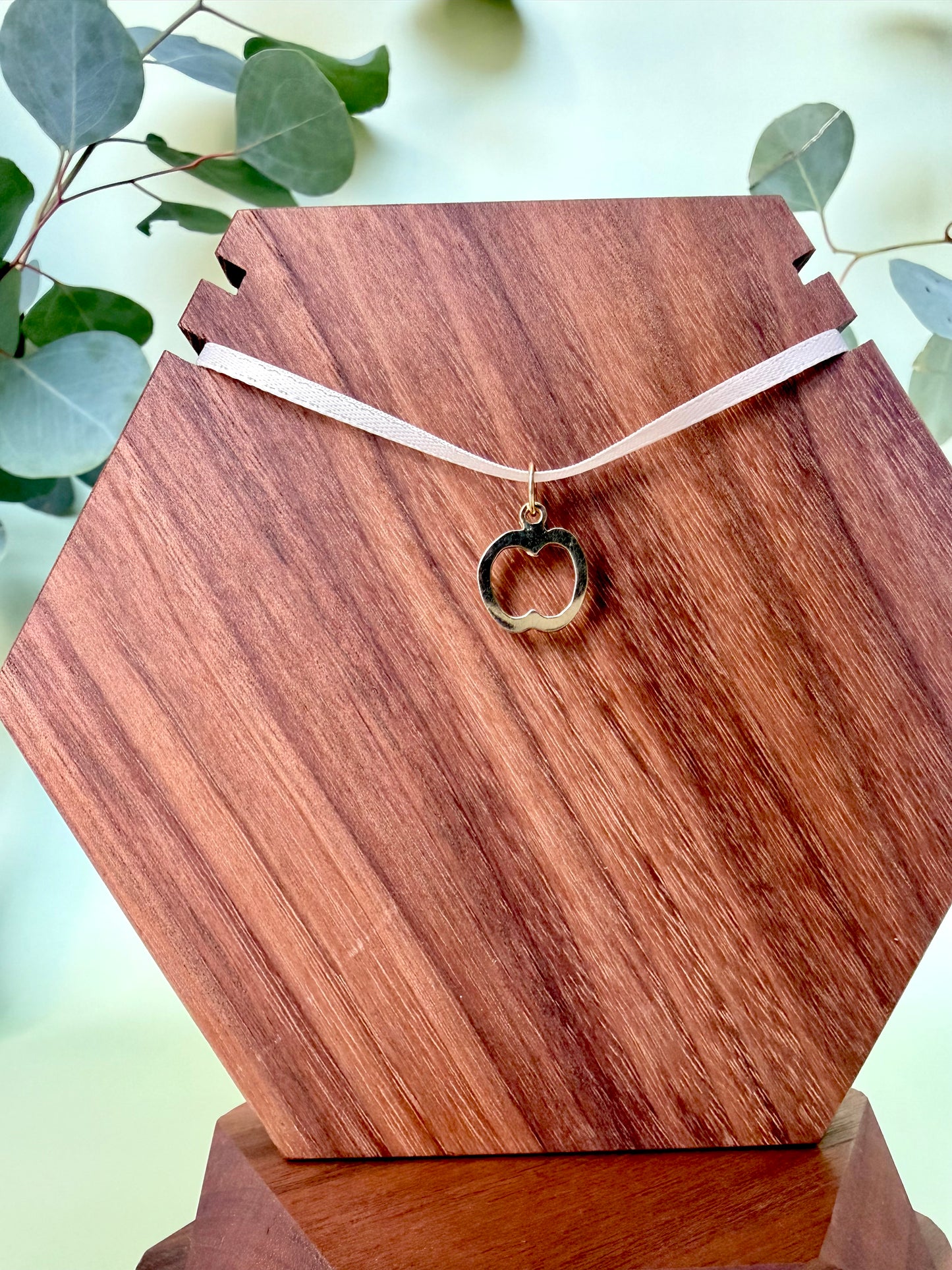 Yellow Gold Apple Pendant