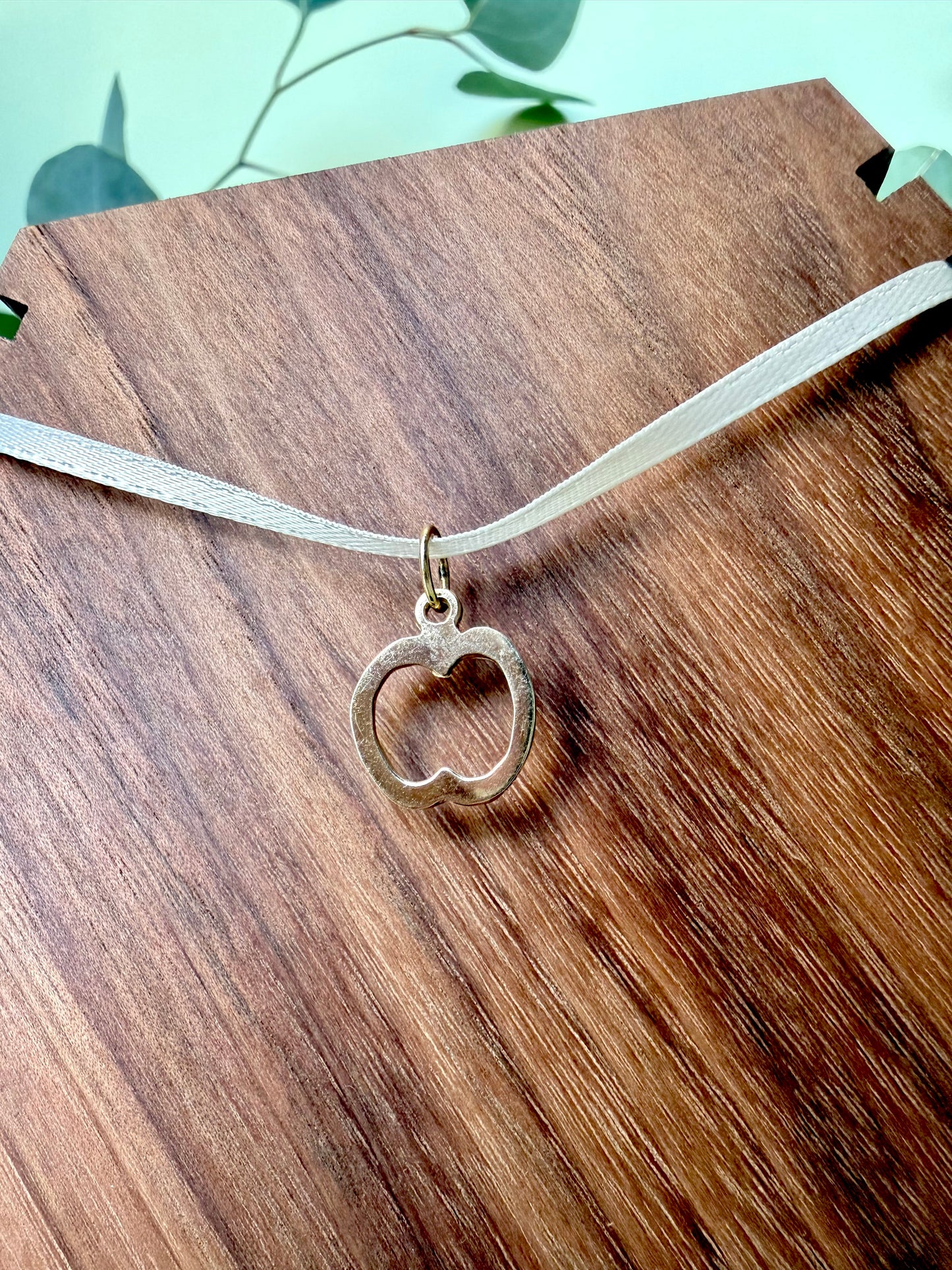 Yellow Gold Apple Pendant