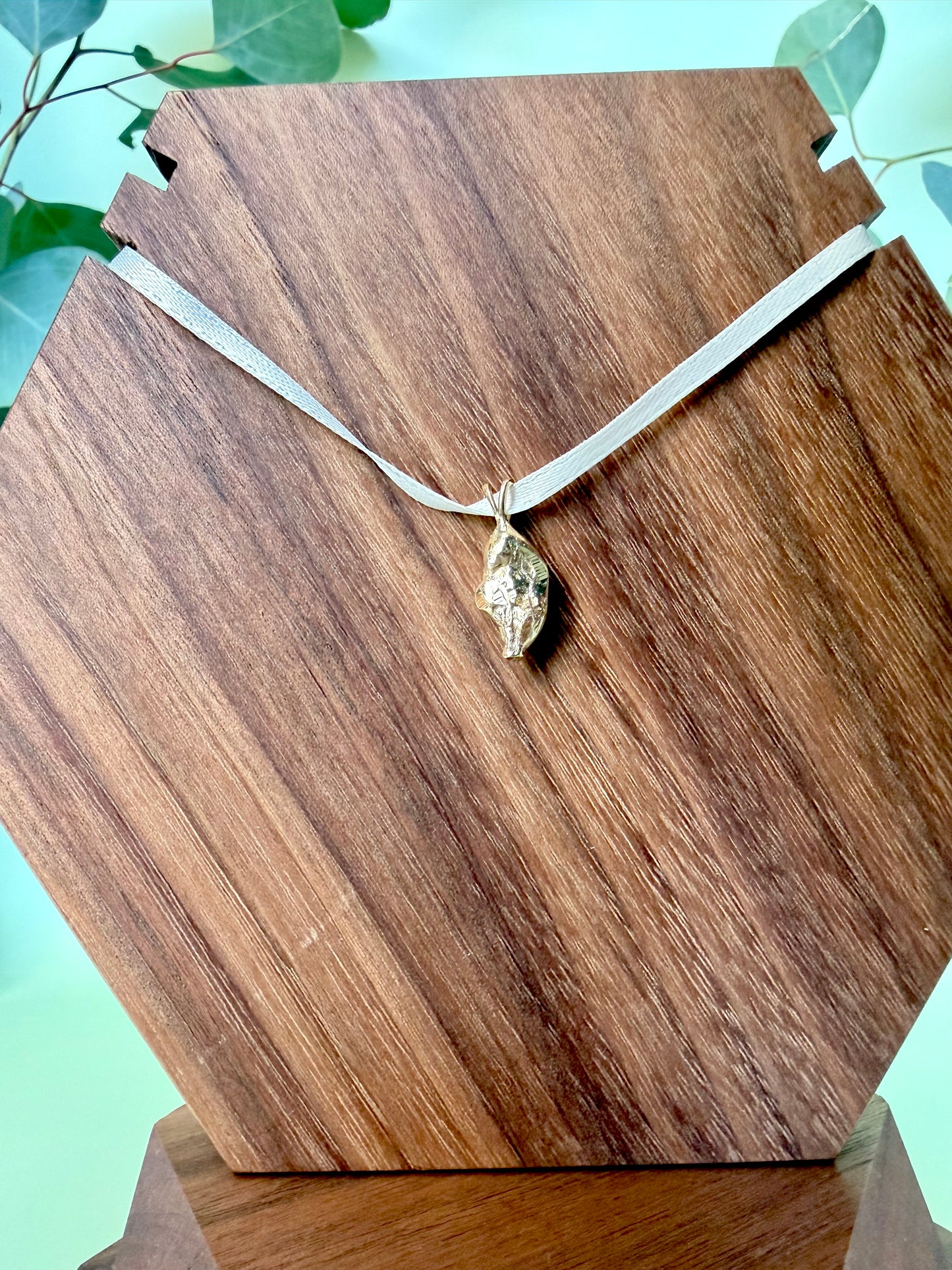 Yellow Gold Nugget Pendant