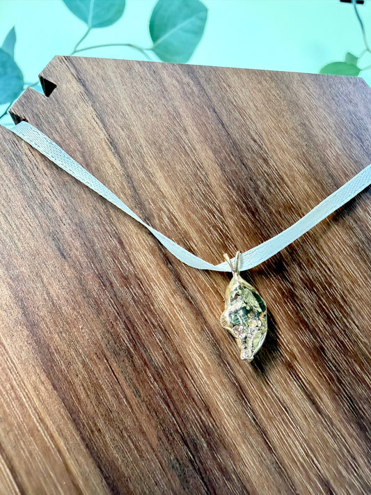 Yellow Gold Nugget Pendant