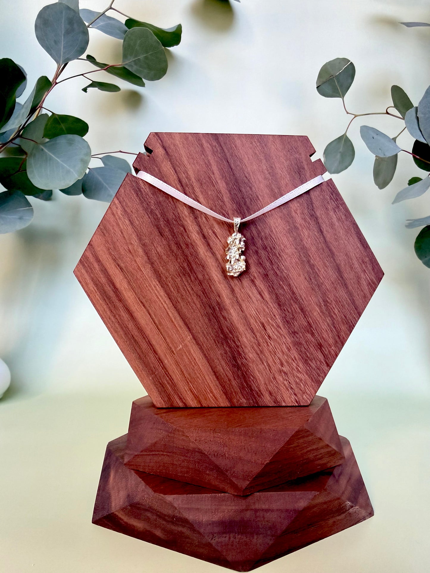 10kt Yellow Gold Nugget Pendant