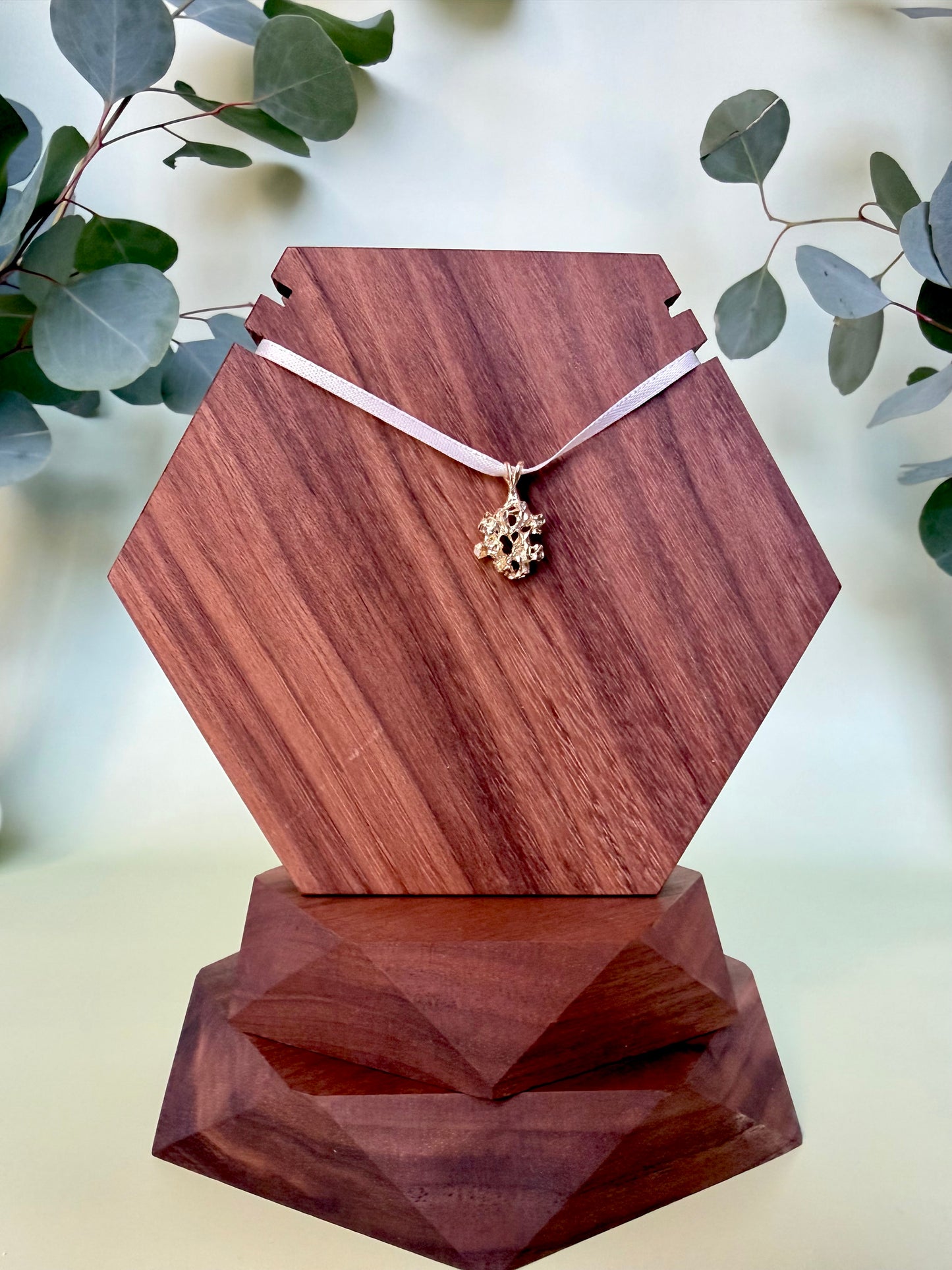 Yellow Gold Nugget Pendant