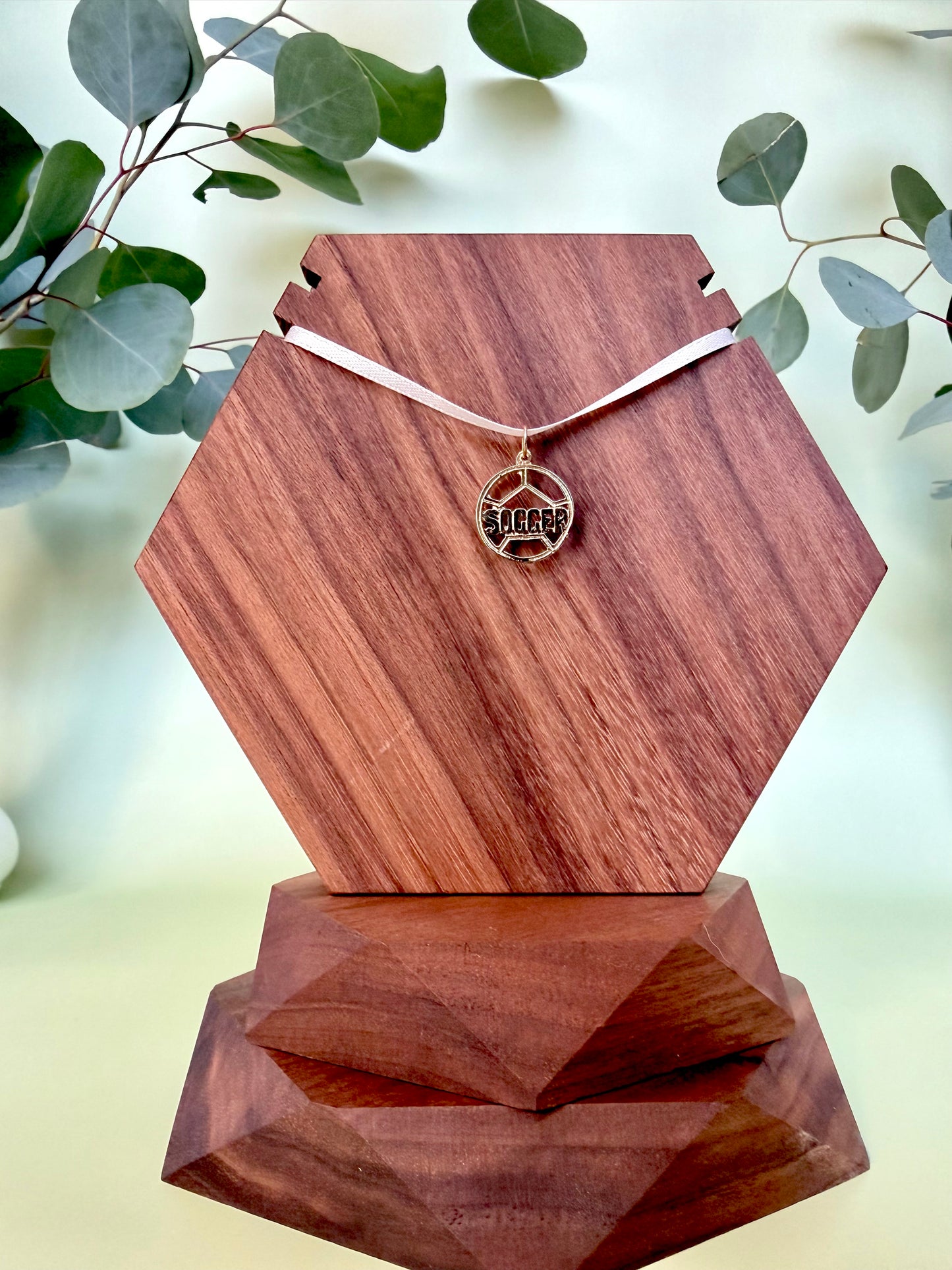 Yellow Gold Soccer Pendant