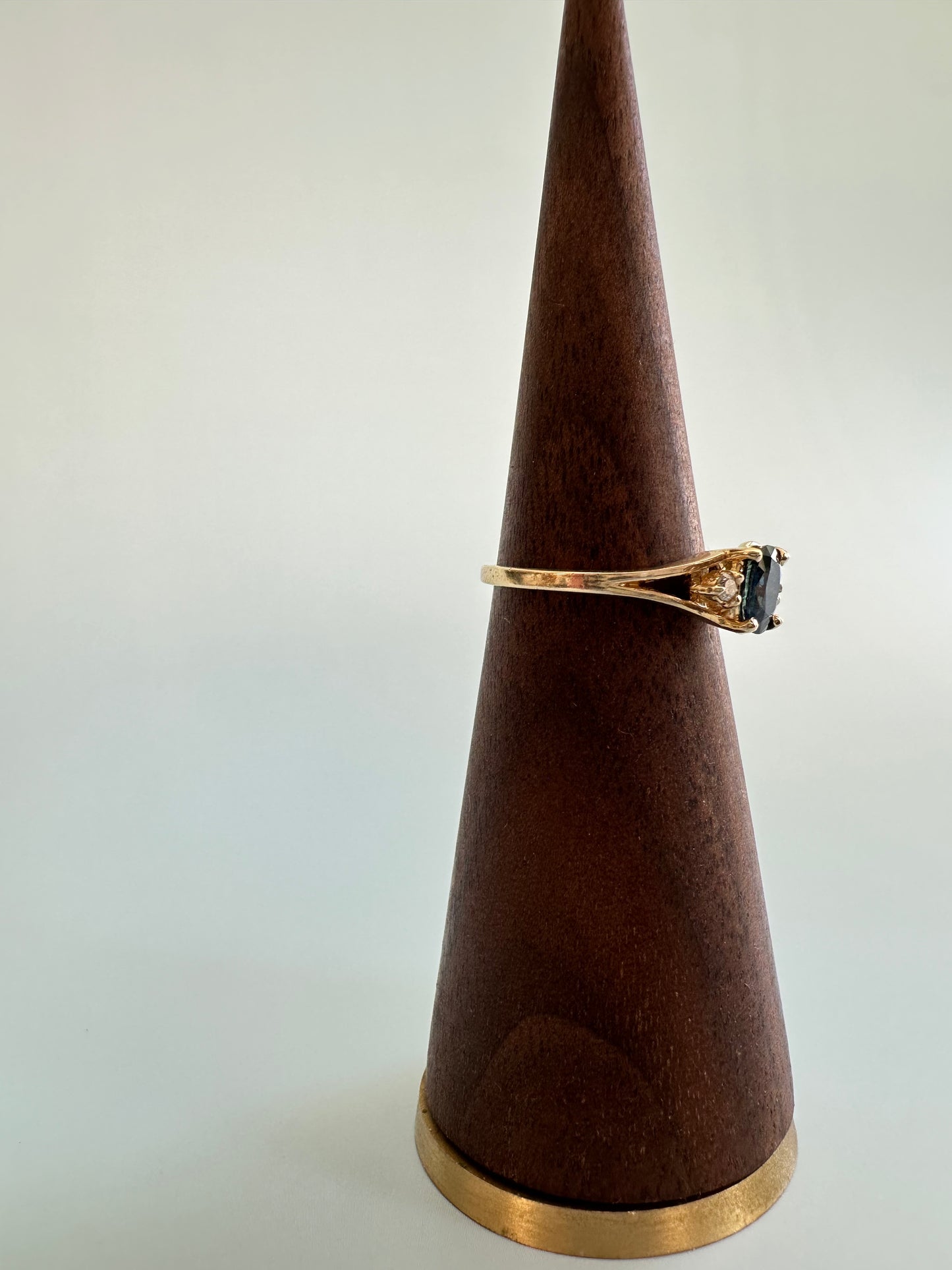 Oval Cut Sapphire Ring
