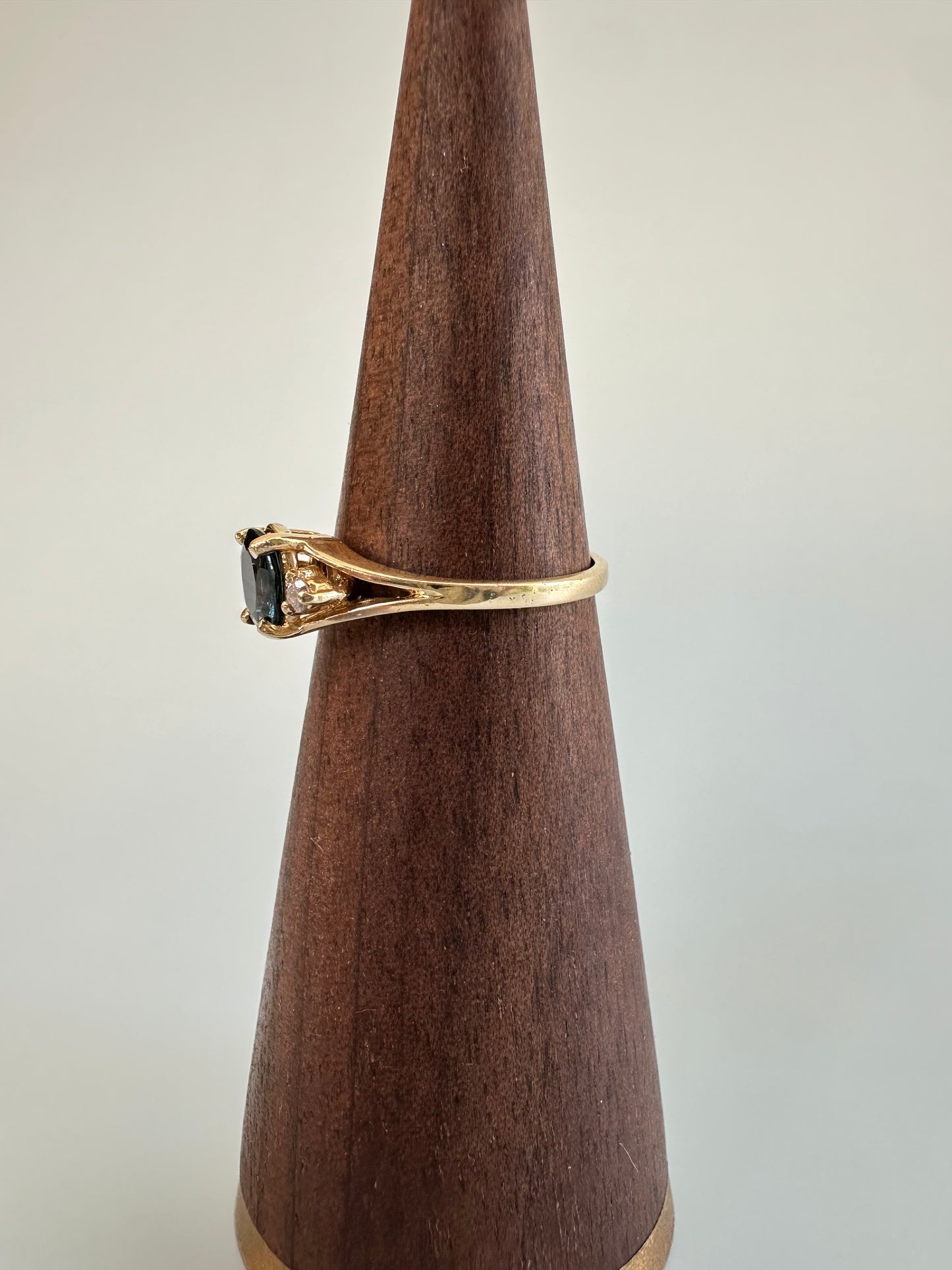 Oval Cut Sapphire Ring