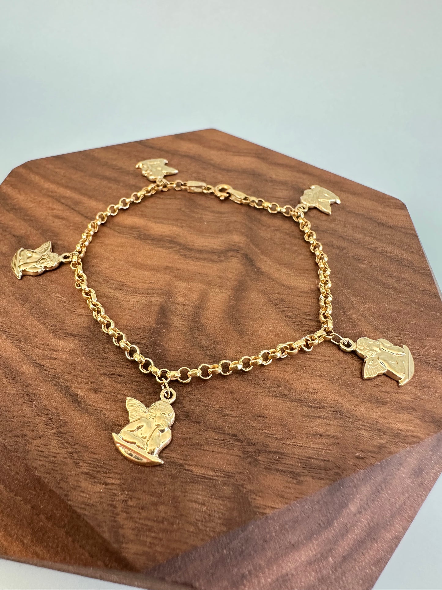 Angel Charm Bracelet