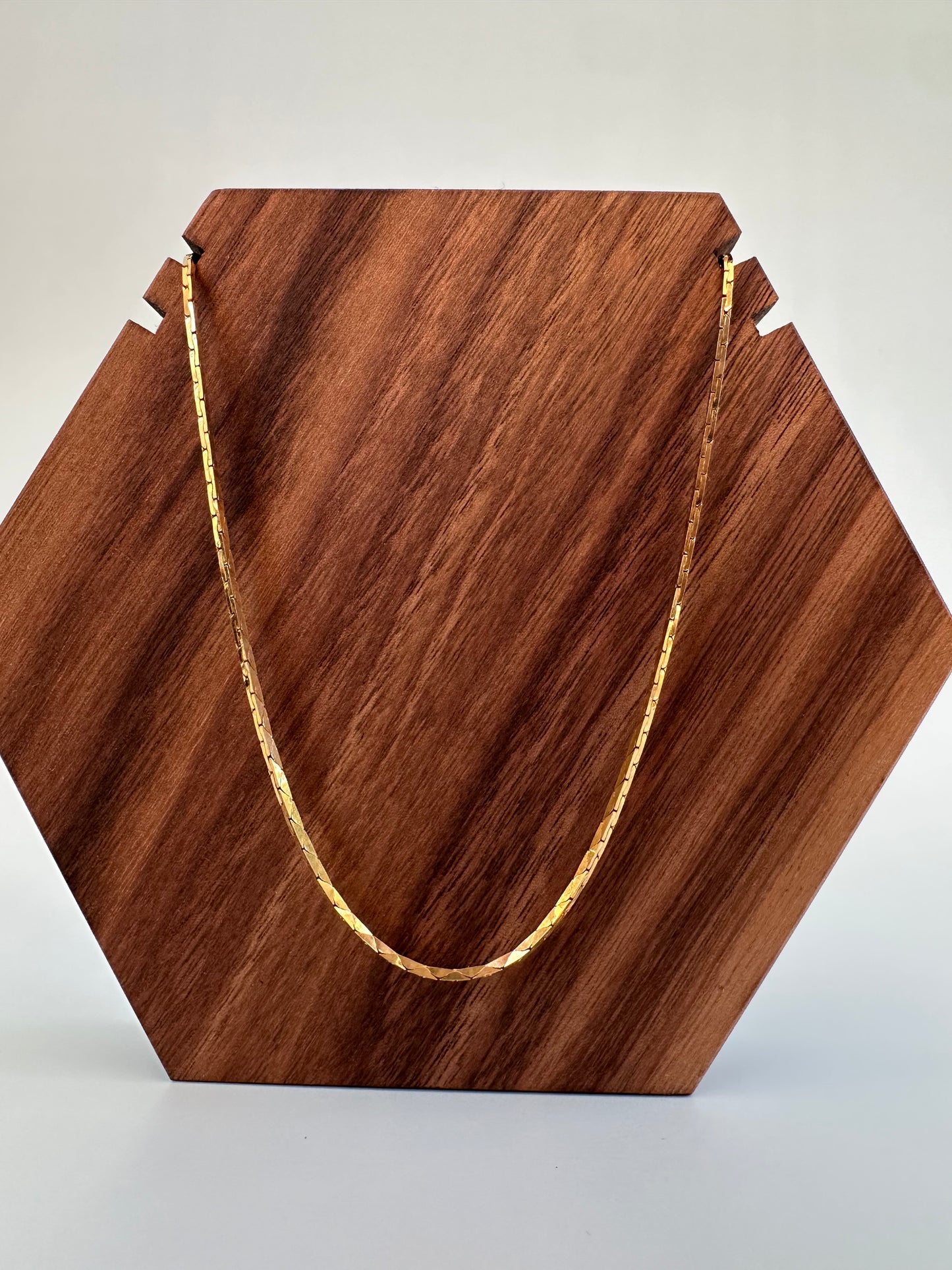 20" 14kt Yellow Gold 2mm Cobra Chain