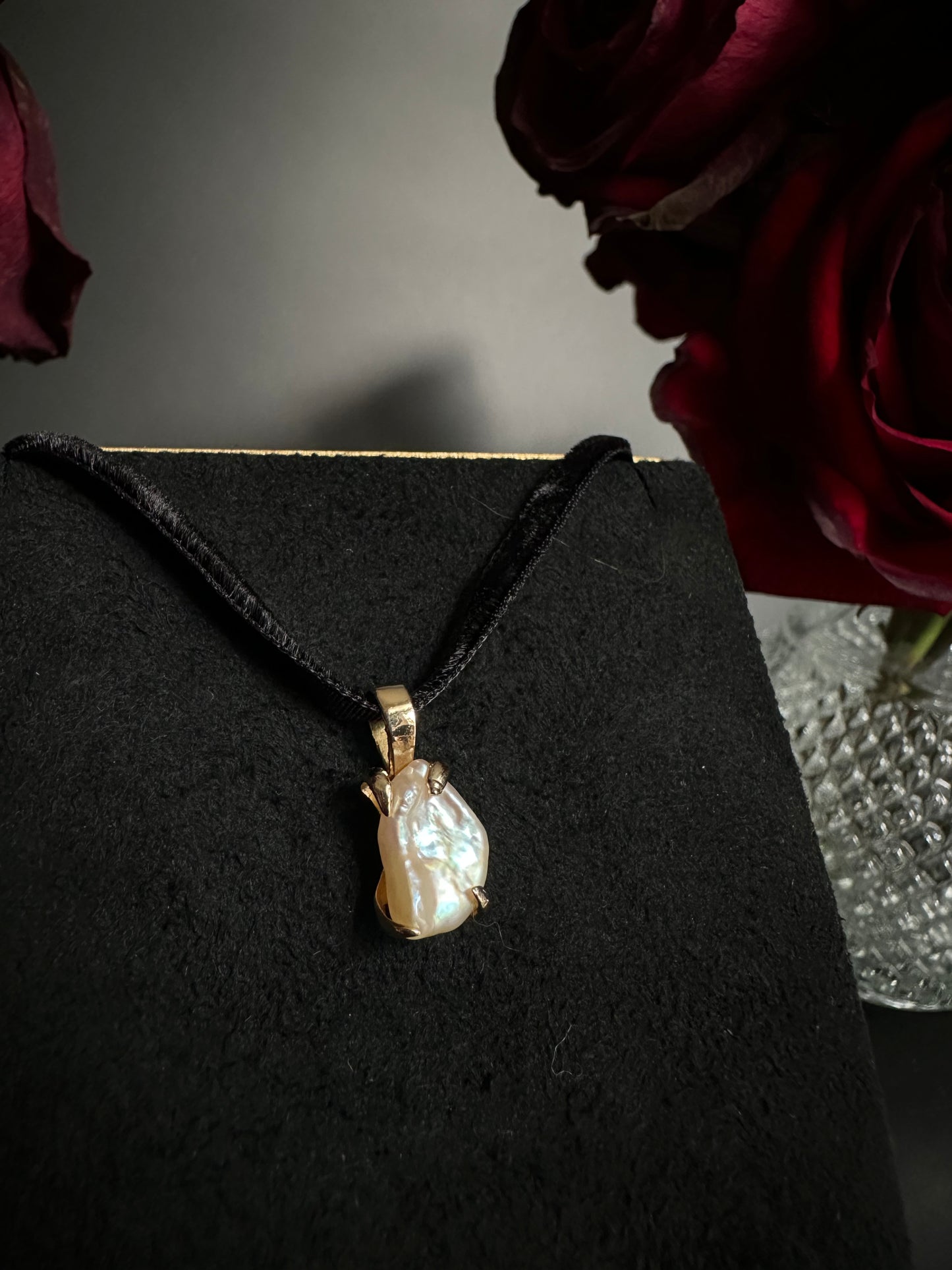 Freeform Pearl Pendant