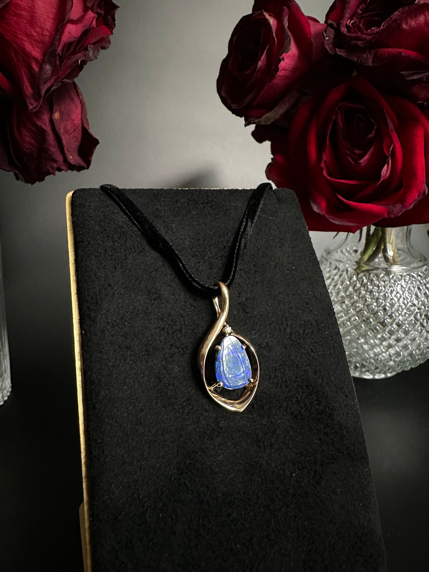 Blue Opal Pendant