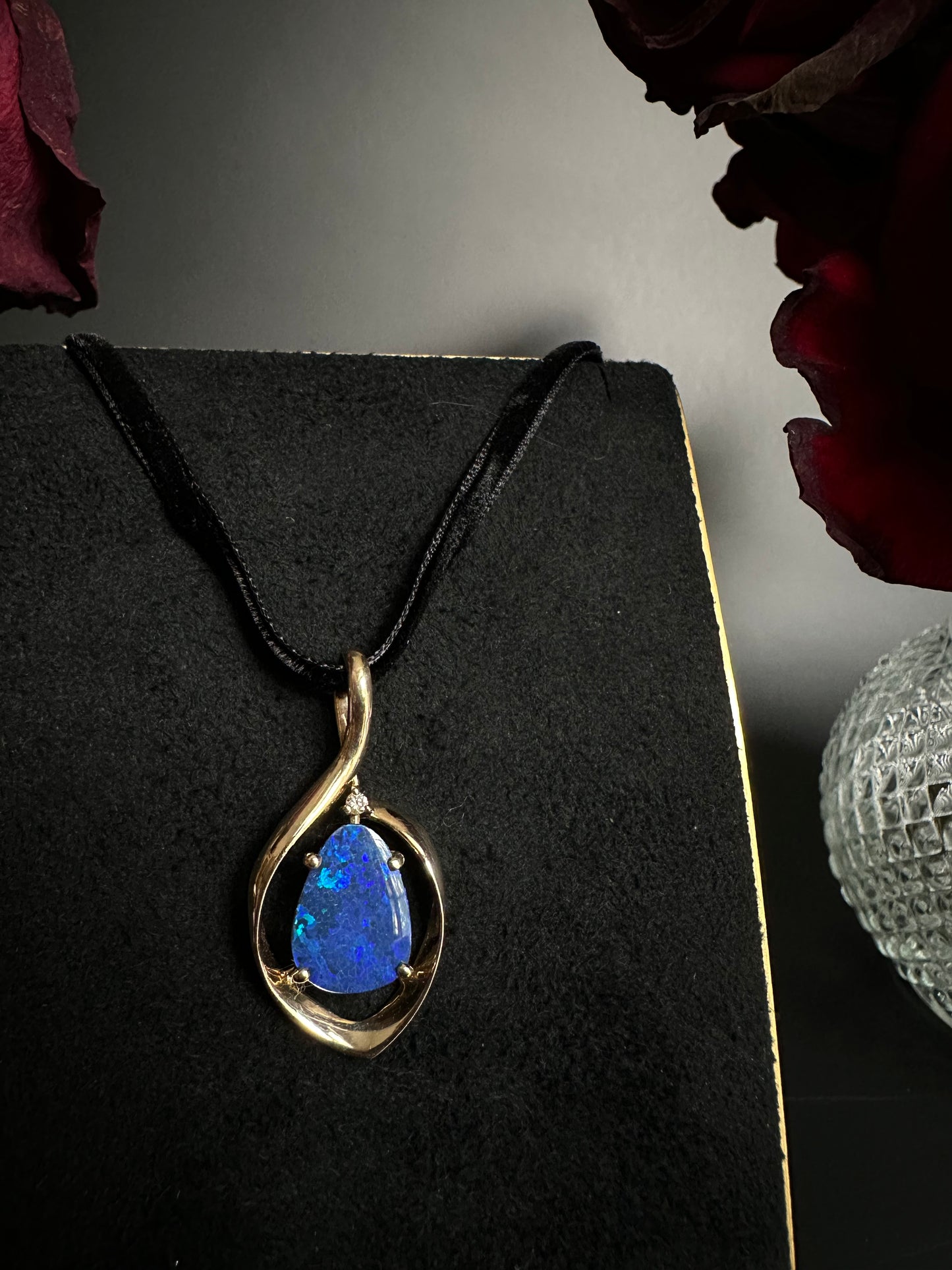 Blue Opal Pendant