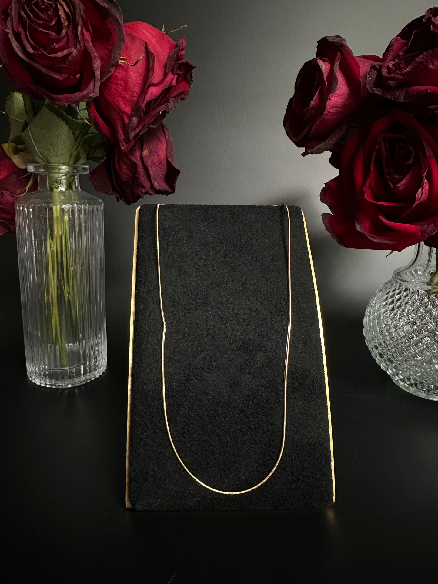 24" 14k Yellow Gold Snake Chain
