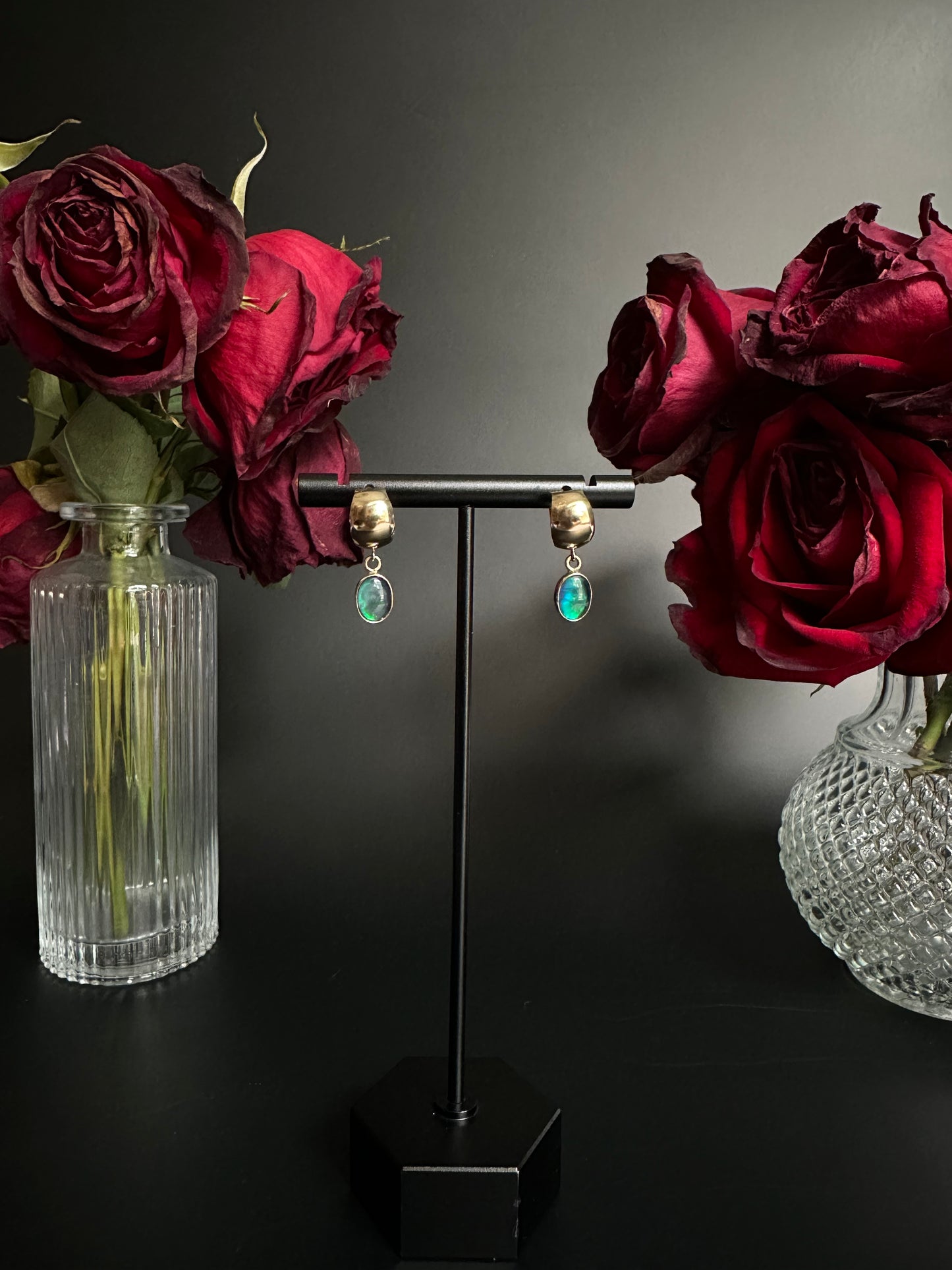 Opal Dangle Earrings
