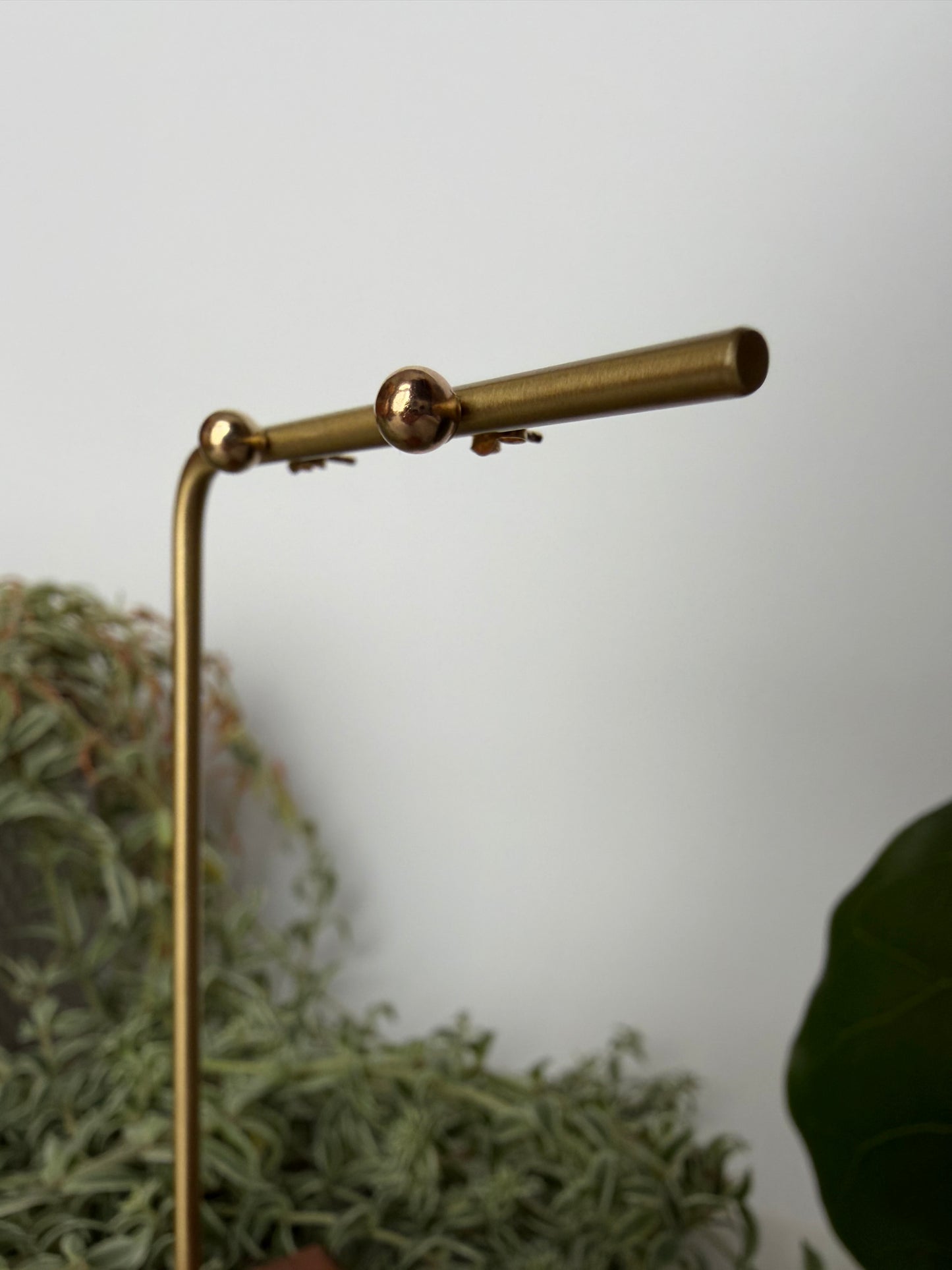 Yellow Gold Round Stud Earrings