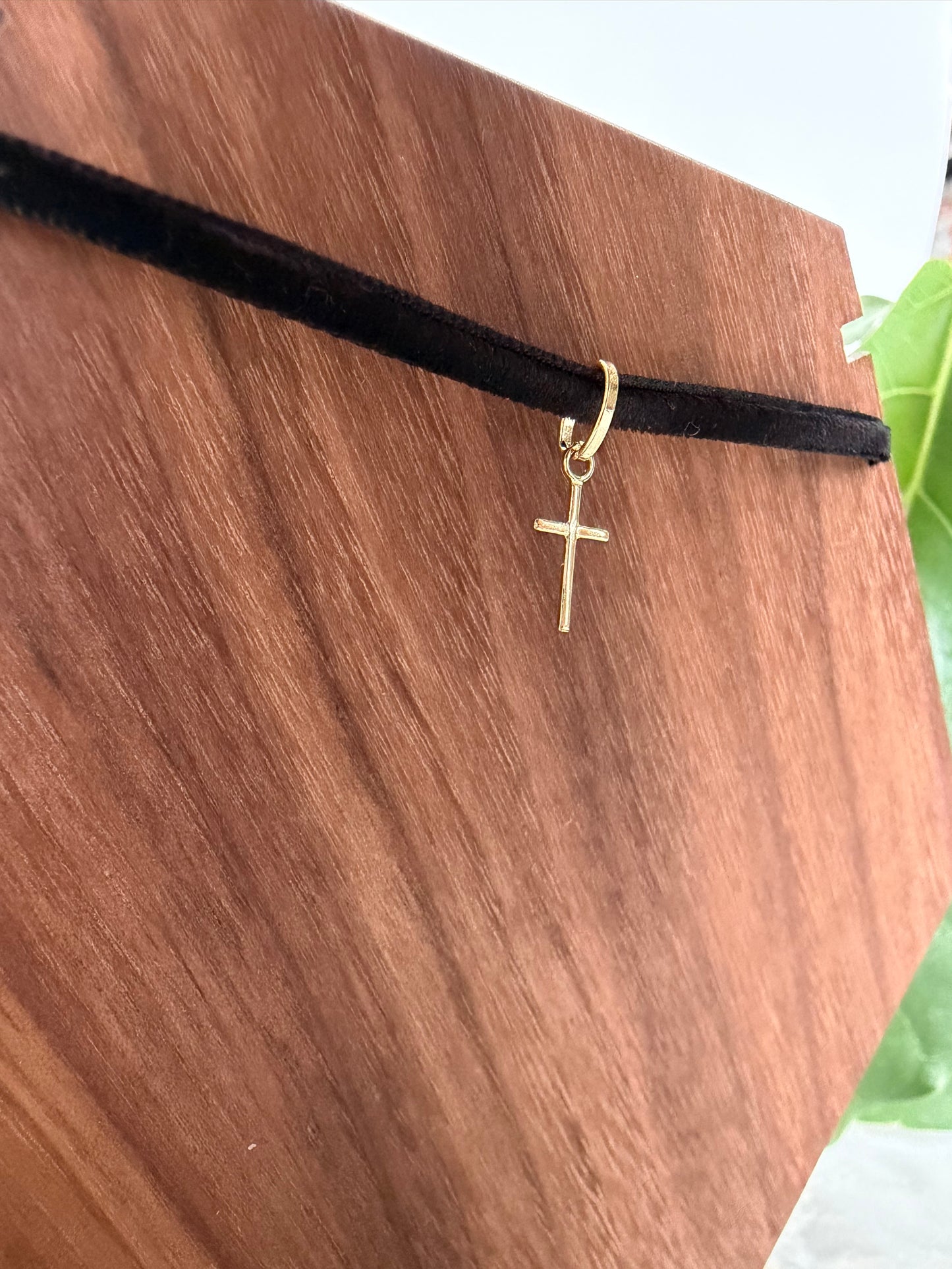 Yellow Gold Cross Pendant