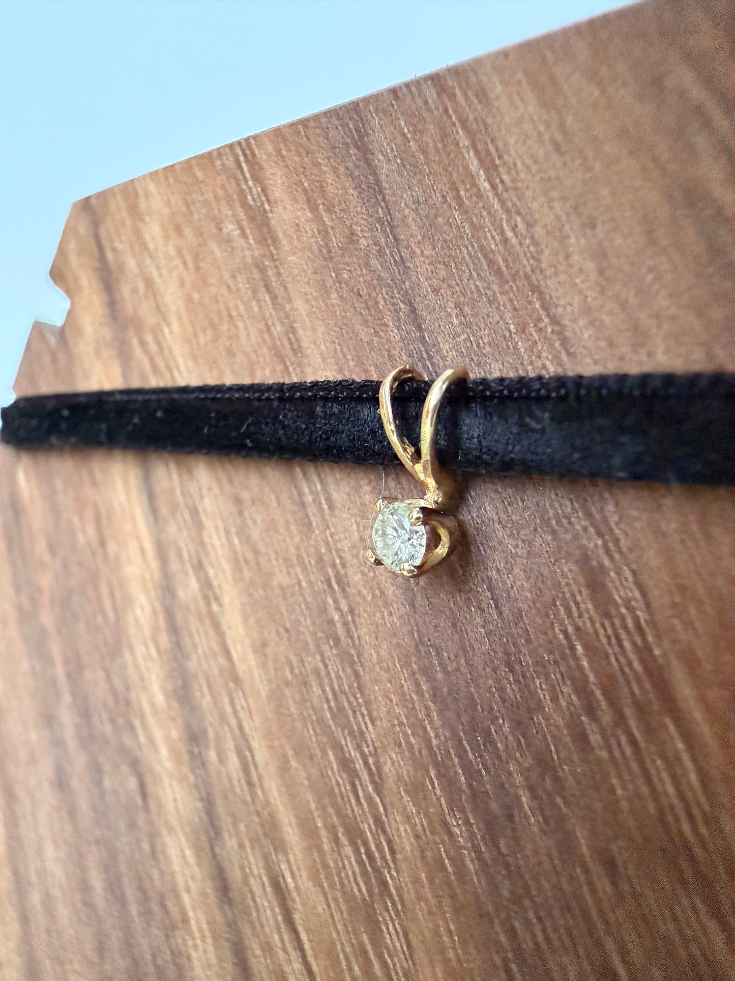 Diamond Solitaire Pendant