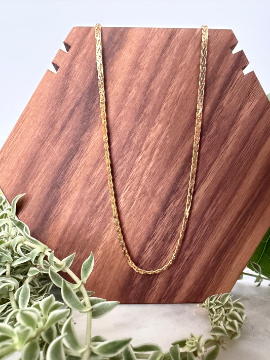 Wheat Chain in 14kt Yellow Gold