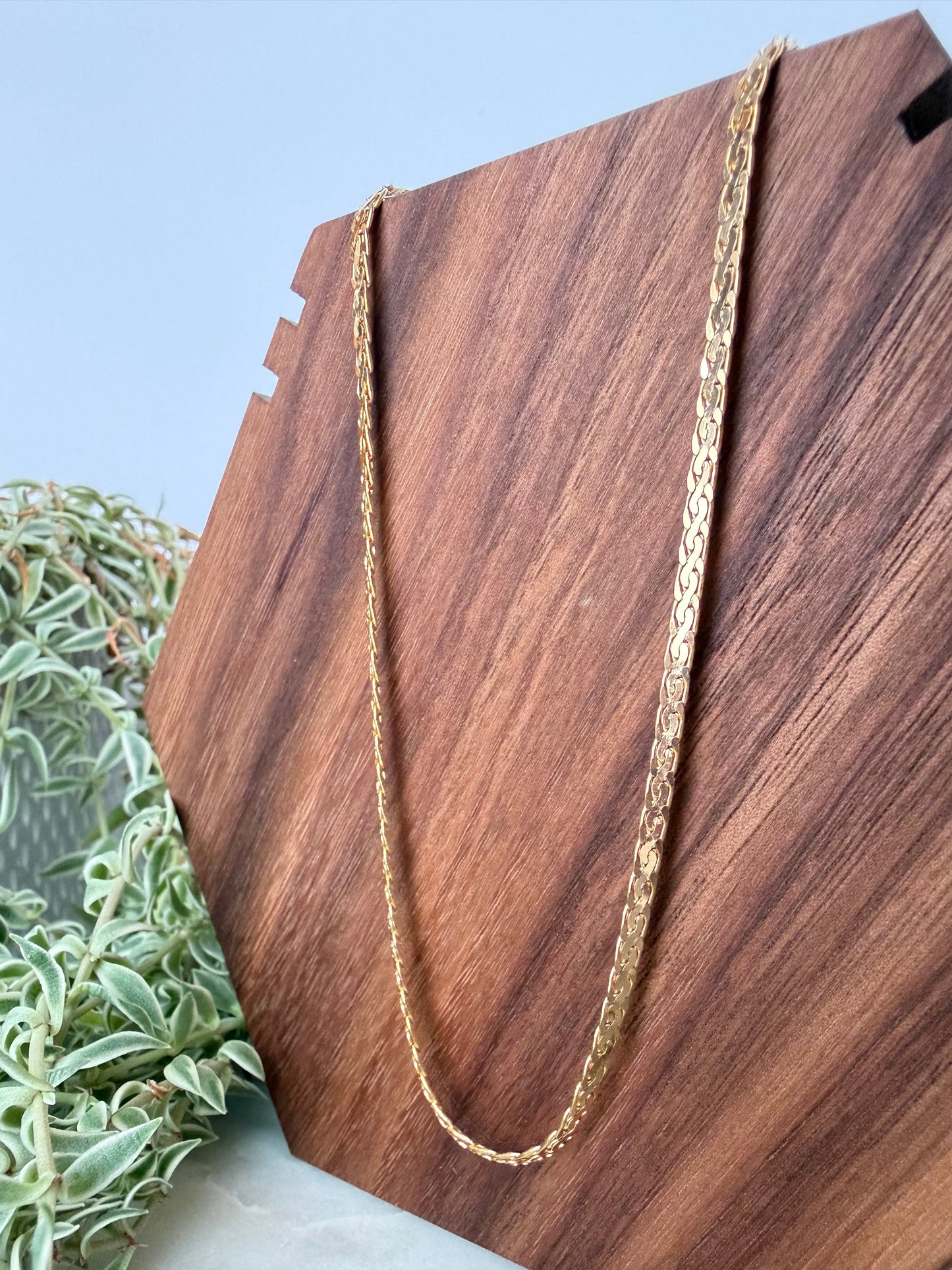 Wheat Chain in 14kt Yellow Gold