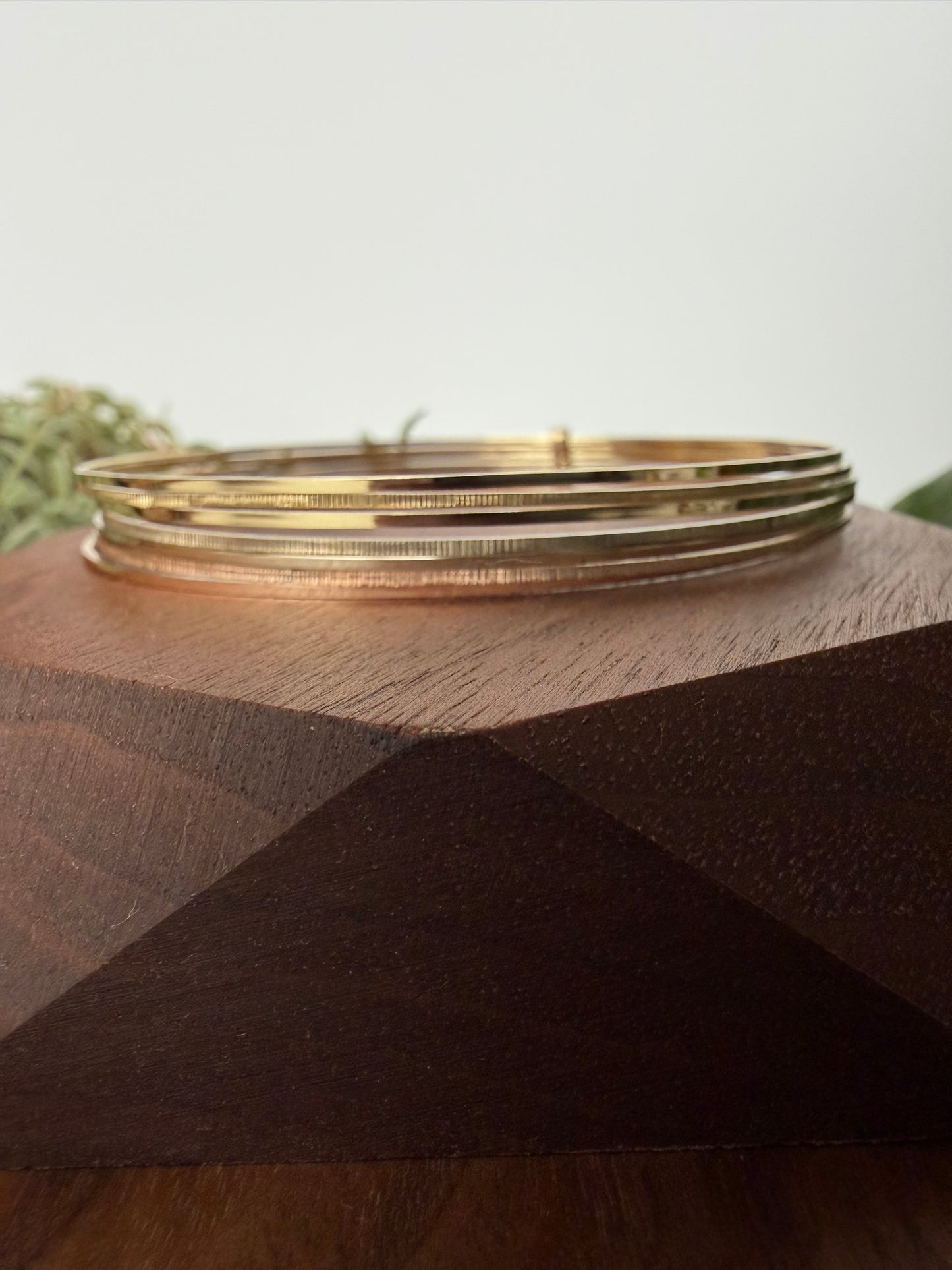 Tri-Blend Bangle Stack